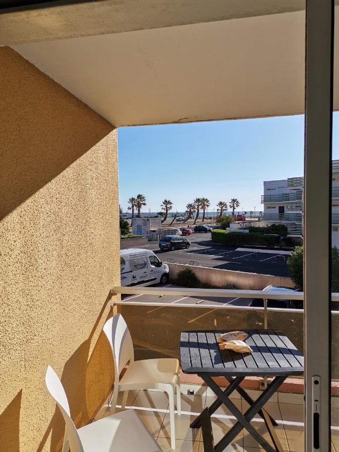 Port Leucate T2 Vue Mer 100M De La Plage Exterior foto