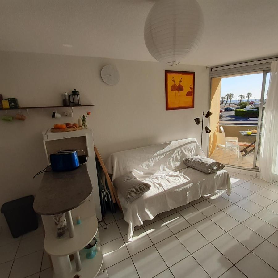 Port Leucate T2 Vue Mer 100M De La Plage Exterior foto